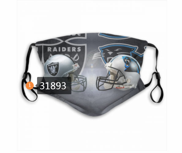 NFL Oakland Raiders 592020 Dust mask with filter